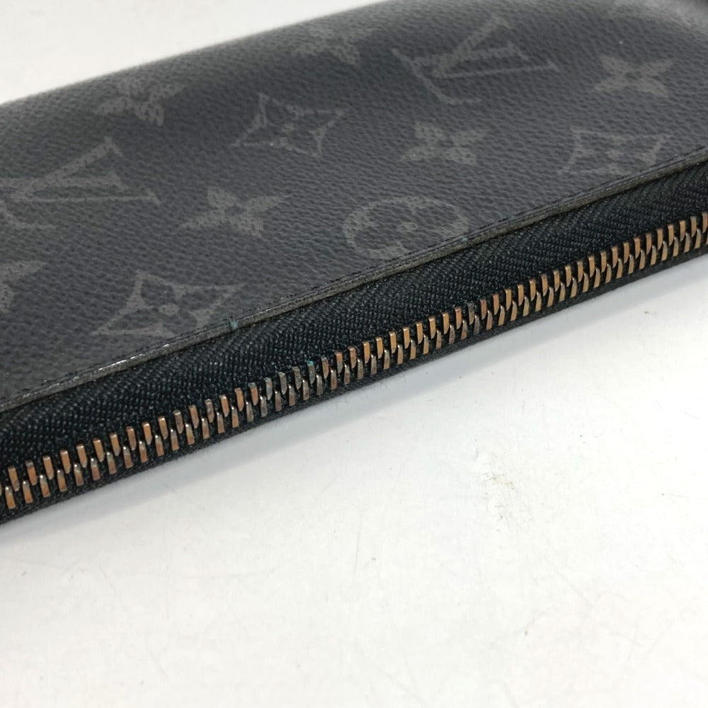 LOUIS VUITTON M62295 モノグラムエクリプス ジッピーウォレット ヴェルティカル ロングウォレット ラウンドファスナー 長財布 モノグラムエクリプスキャンバス ユニセックス ブラック