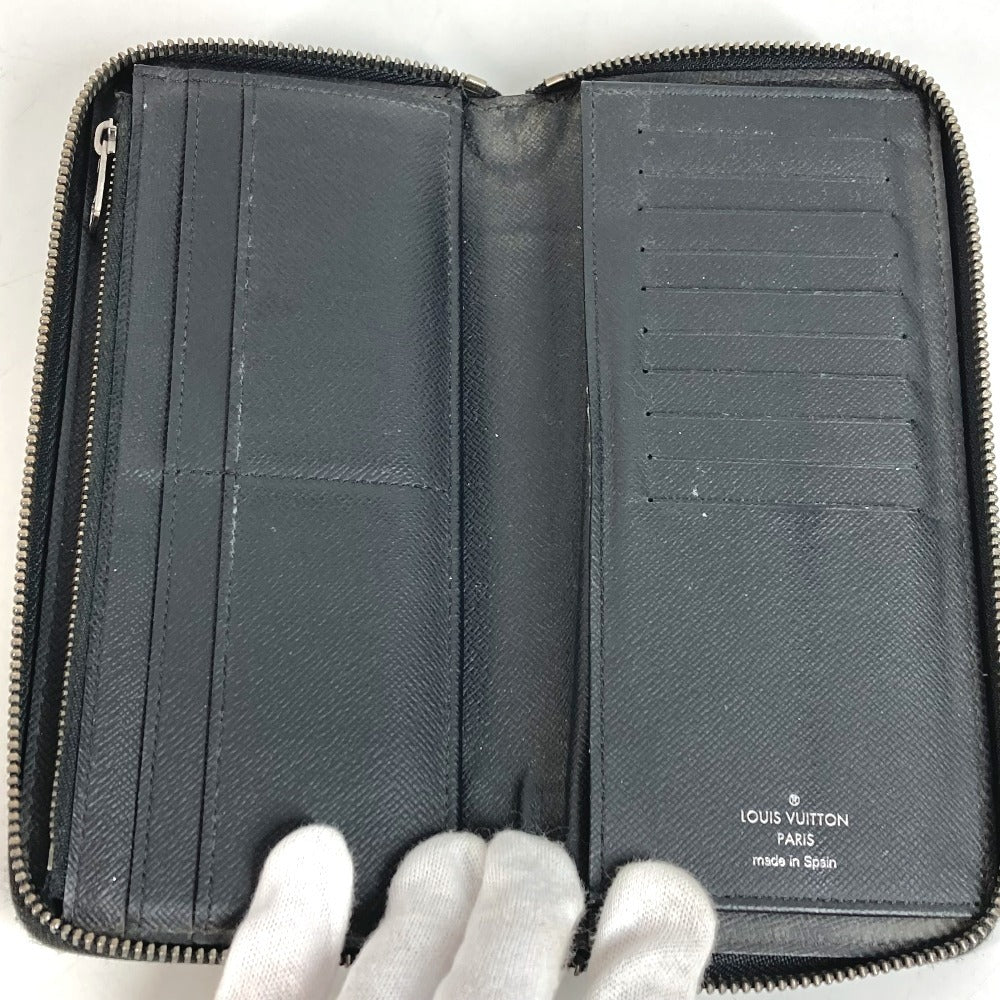 LOUIS VUITTON M62295 モノグラムエクリプス ジッピーウォレット ヴェルティカル ロングウォレット ラウンドファスナー 長財布 モノグラムエクリプスキャンバス ユニセックス ブラック