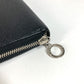 BVLGARI ブルガリブルガリロゴ ロングウォレット ラウンドファスナー 長財布 レザー ユニセックス ブラック