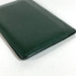 LOUIS VUITTON M30514 Taiga Organiser de Poche Business Card Holder Pass Case Bifold Card Case Taiga Leather Unisex Épicéa Green
