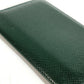 LOUIS VUITTON M30514 Taiga Organiser de Poche Business Card Holder Pass Case Bifold Card Case Taiga Leather Unisex Épicéa Green