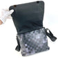 LOUIS VUITTON N40072 ダミエグラフィット ピクセル ディストリクトPM ディストリクト PM カバン 斜め掛け フラップ ショルダーバッグ ダミエグラフィットキャンバス ユニセックス ブラック