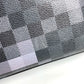 LOUIS VUITTON N40072 ダミエグラフィット ピクセル ディストリクトPM ディストリクト PM カバン 斜め掛け フラップ ショルダーバッグ ダミエグラフィットキャンバス ユニセックス ブラック