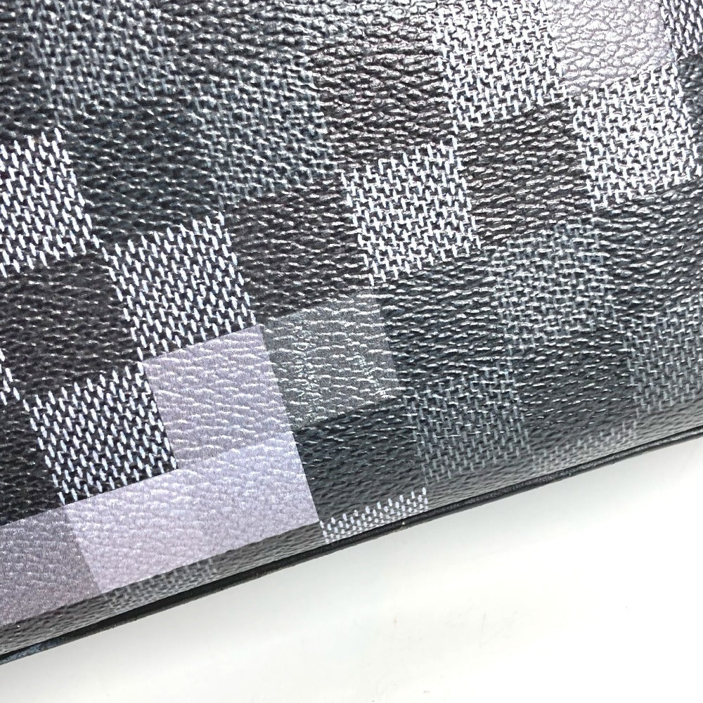 LOUIS VUITTON N40072 ダミエグラフィット ピクセル ディストリクトPM ディストリクト PM カバン 斜め掛け フラップ ショルダーバッグ ダミエグラフィットキャンバス ユニセックス ブラック
