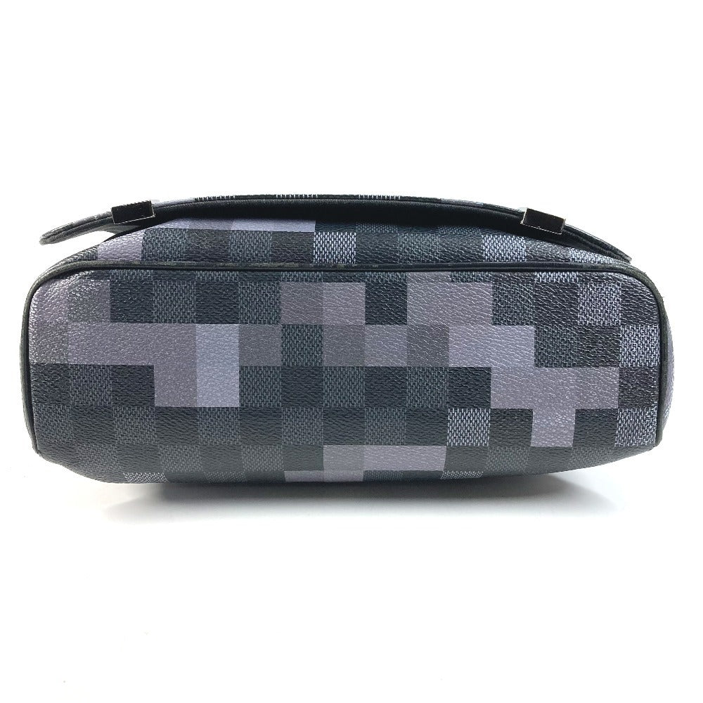 LOUIS VUITTON N40072 ダミエグラフィット ピクセル ディストリクトPM ディストリクト PM カバン 斜め掛け フラップ ショルダーバッグ ダミエグラフィットキャンバス ユニセックス ブラック