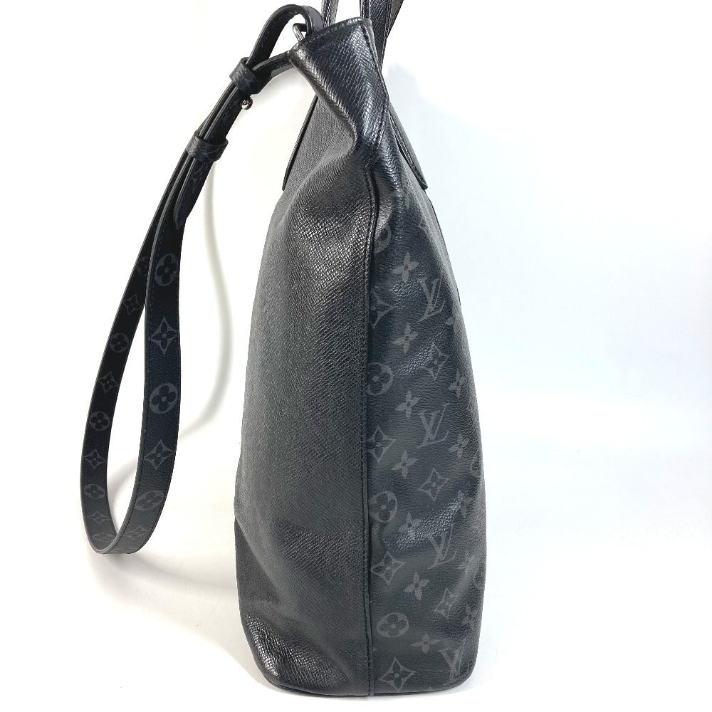 LOUIS VUITTON M30431 タイガラマ シティ トート ハンドバッグ カバン 縦型 2WAYバッグ ショルダーバッグ トートバッグ タイガレザー ユニセックス ブラック