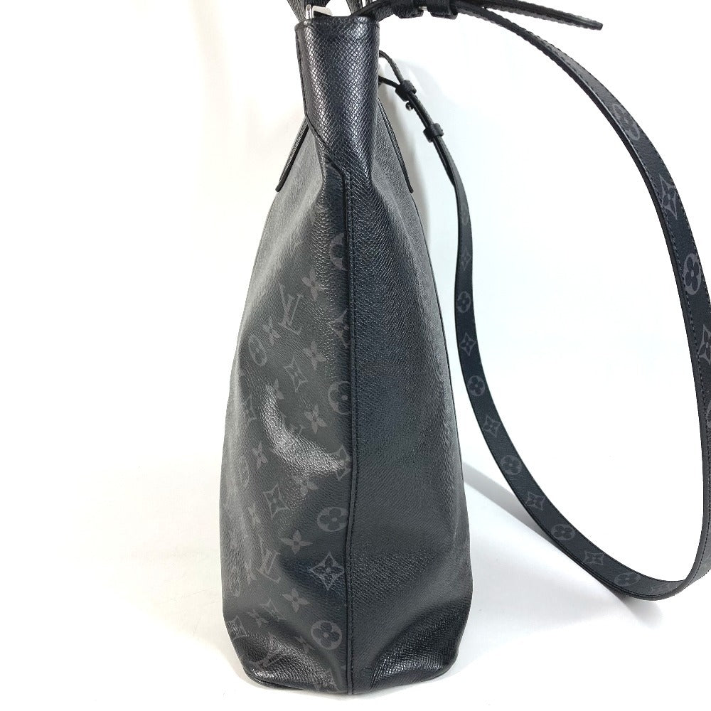 LOUIS VUITTON M30431 タイガラマ シティ トート ハンドバッグ カバン 縦型 2WAYバッグ ショルダーバッグ トートバッグ タイガレザー ユニセックス ブラック