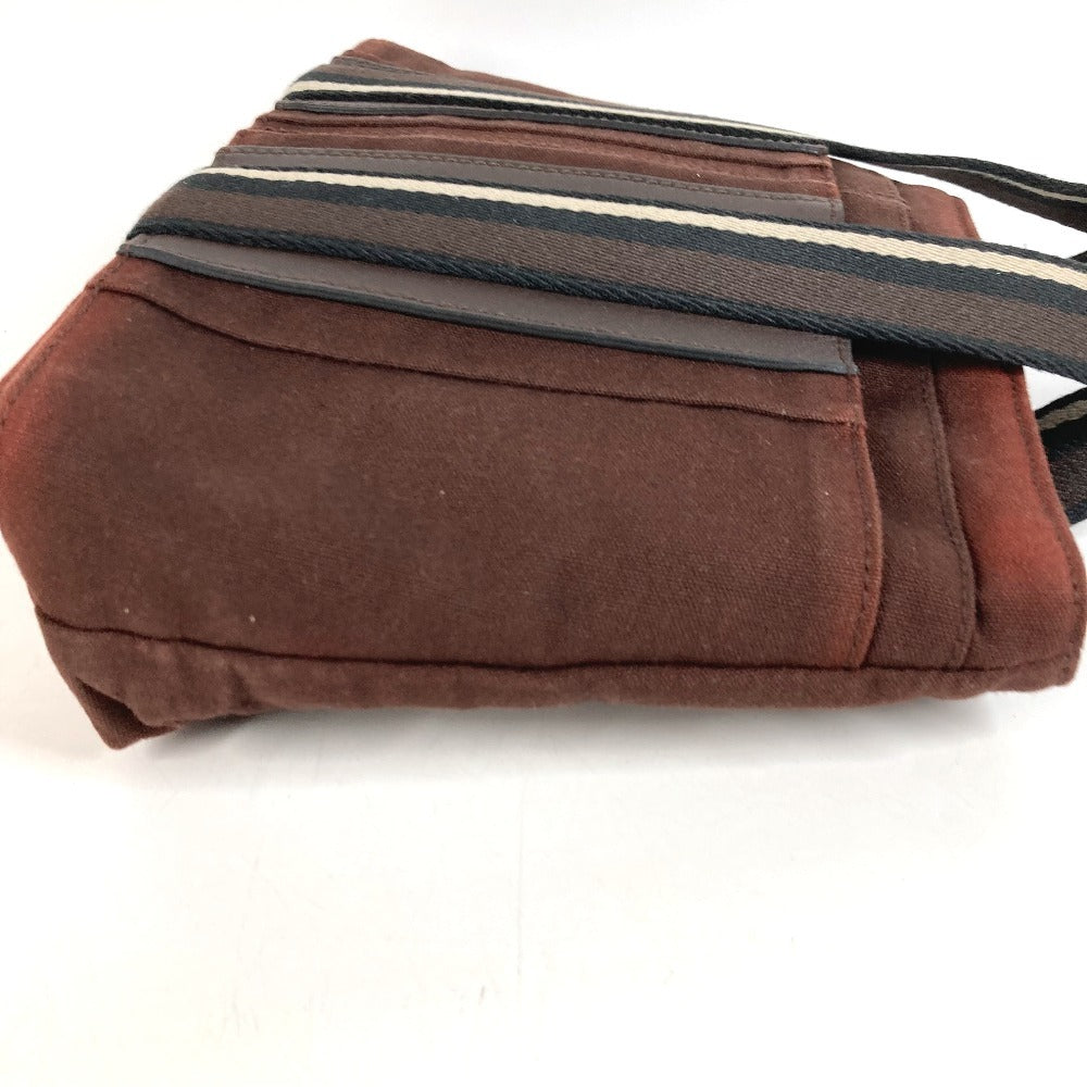 HERMES トロカホリゾンタルPM トロカホリゾンタル PM ハンドバッグ カバン トートバッグ コットン ユニセックス ブラウン
