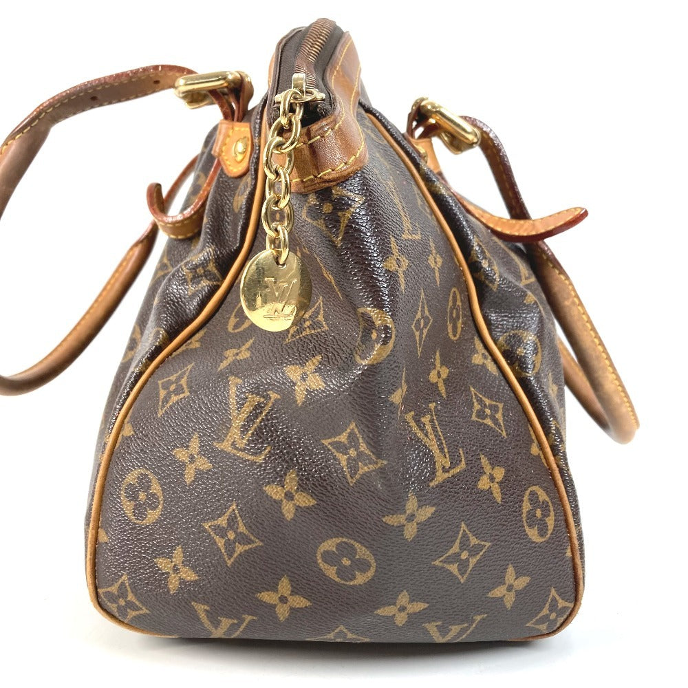 LOUIS VUITTON M40144 モノグラム ティボリGM ティボリ GM カバン 肩掛け トートバッグ ショルダーバッグ モノグラムキャンバス レディース ブラウン