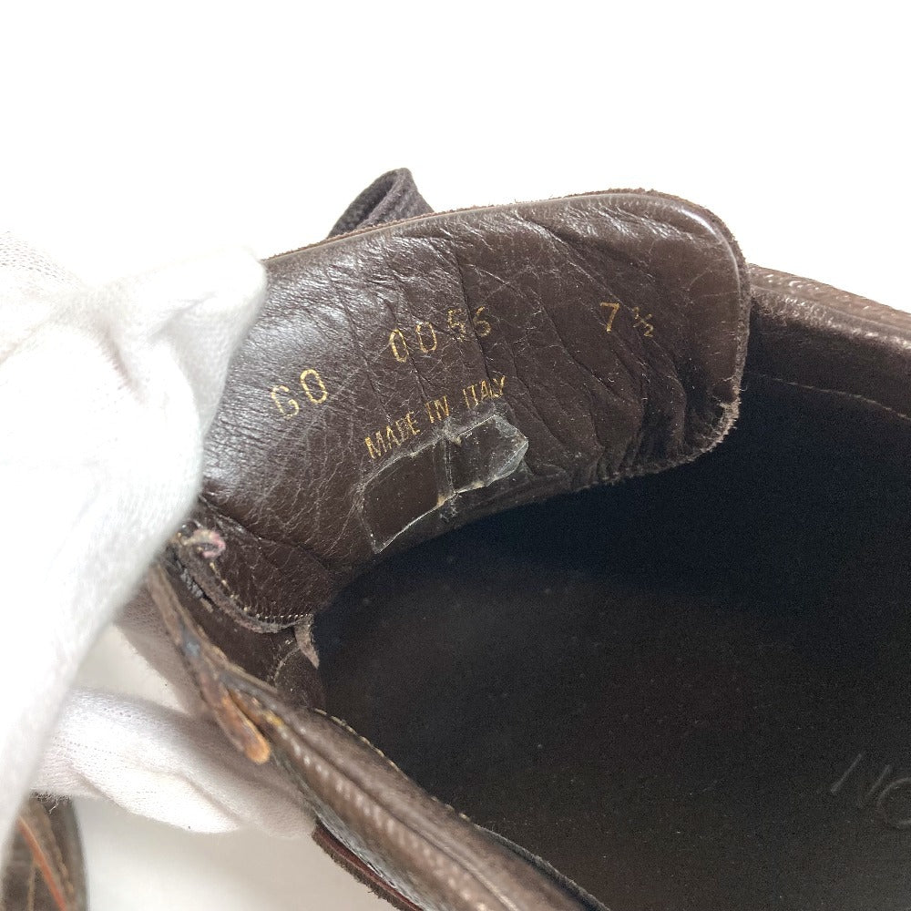 LOUIS VUITTON ไม่ระบุ ลาย Monogram มีเชือก ผูกรองเท้า รองเท้าผ้าใบ Monogram Vernis ผู้ชาย สีน้ำตาล
