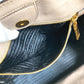 PRADA 2WAYバッグ トライアングルロゴ 三角ロゴ プレート ハンドバッグ カバン ショルダーバッグ 斜め掛け トートバッグ レザー ユニセックス ベージュ系