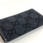 GUCCI 04564 โลโก้ GG ที่เก็บกุญแจ 6 ดอก แบบ 6P หนัง/GG Canvas สีดำ Unisex