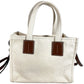 BALLY 6310434 Akelei ロゴ 2WAYバッグ ショルダーバッグ トートバッグ ハンドバッグ コットン ユニセックス ホワイト系