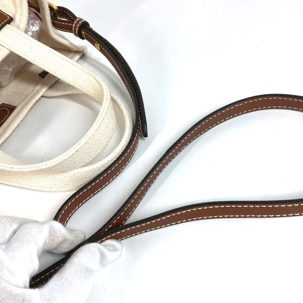 BALLY 6310434 Akelei ロゴ 2WAYバッグ ショルダーバッグ トートバッグ ハンドバッグ コットン ユニセックス ホワイト系