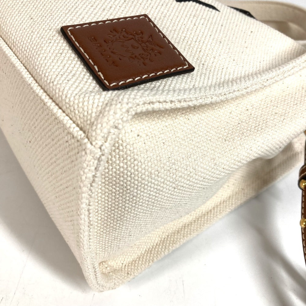 BALLY 6310434 Akelei ロゴ 2WAYバッグ ショルダーバッグ トートバッグ ハンドバッグ コットン ユニセックス ホワイト系