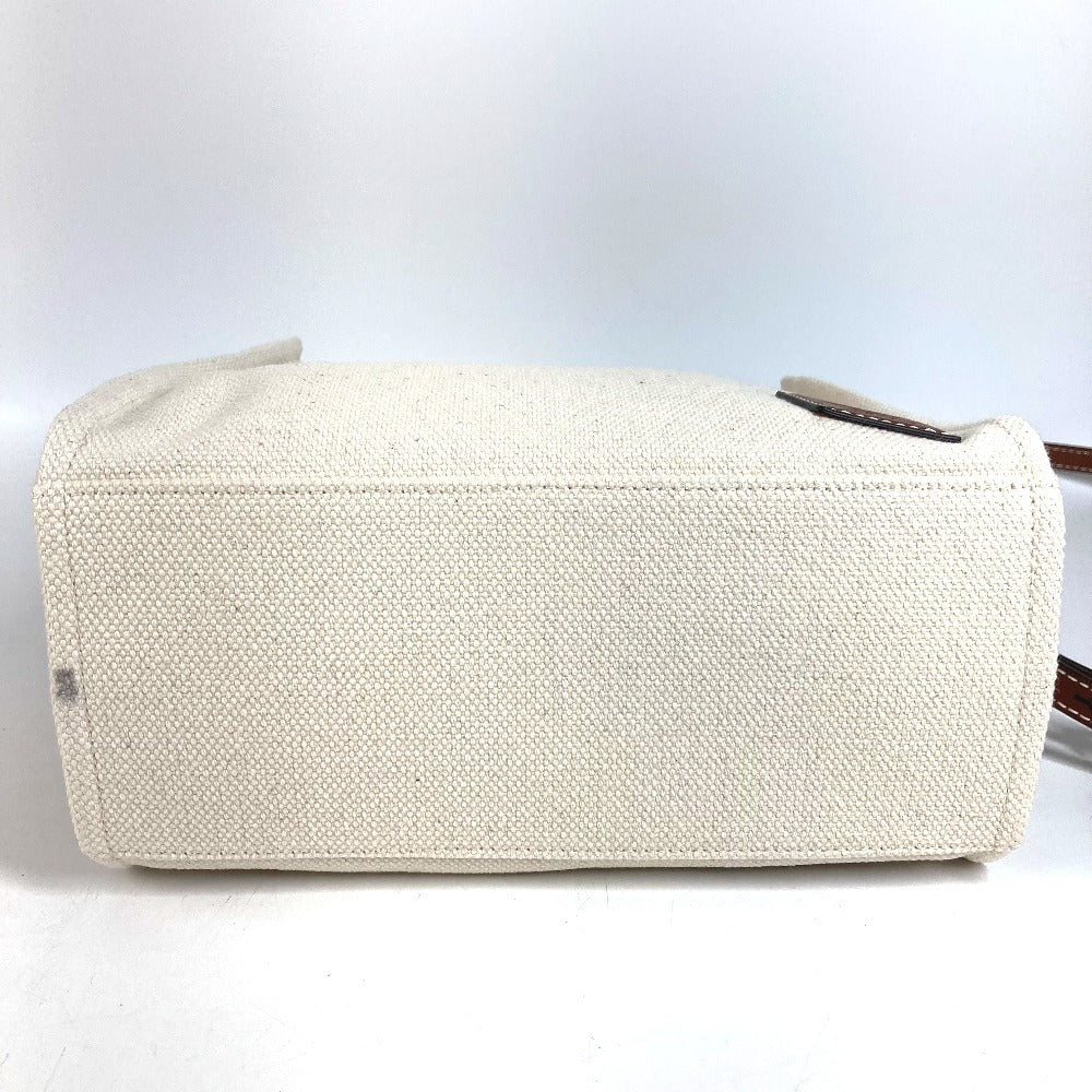 BALLY 6310434 Akelei ロゴ 2WAYバッグ ショルダーバッグ トートバッグ ハンドバッグ コットン ユニセックス ホワイト系