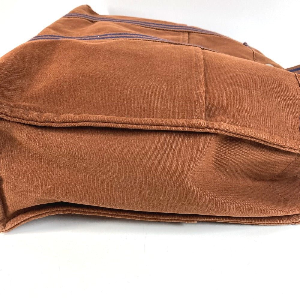 HERMES フールトゥGM フールトゥ GM ハンドバッグ カバン ショルダーバッグ トートバッグ コットン ユニセックス ブラウン