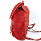BALENCIAGA 340139 クラシック トラベラー カバン バックパック リュックサック レザー/スエード ユニセックス レッド
