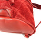 BALENCIAGA 340139 クラシック トラベラー カバン バックパック リュックサック レザー/スエード ユニセックス レッド