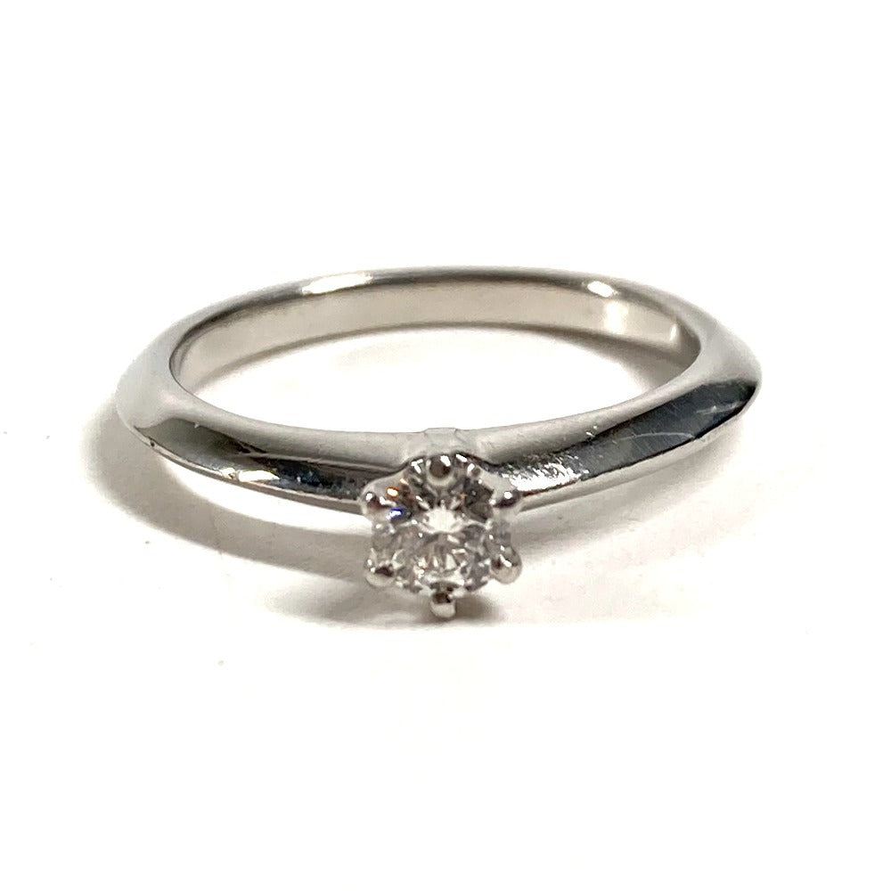 TIFFANY&Co. D0.18ct 1PD ダイヤ ダイヤモンド アクセサリー ジュエリー プラチナ リング・指輪 Pt950 レディース シルバー