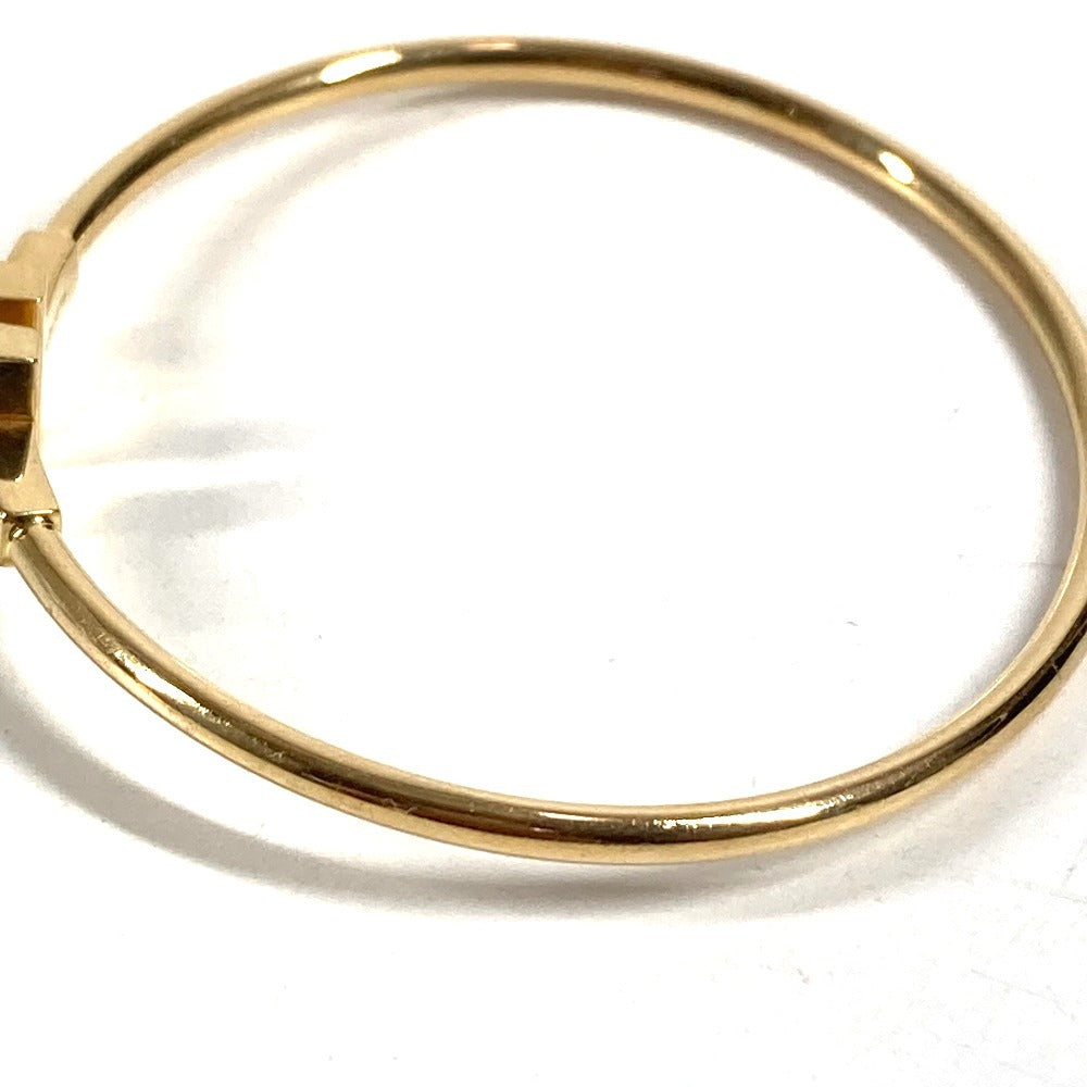 TIFFANY&Co. K18 金 18K ダイヤモンド ダイヤ Tワイヤー アクセサリー ジュエリー ブレスレット ブレス バングル YG750 レディース ゴールド