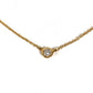 TIFFANY&Co. ダイヤモンド バイザヤード ダイヤ 1PD チェーンネックレス アクセサリー 18K 金 K18 ネックレス YG750 レディース ゴールド