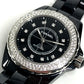 CHANEL 不明 J12 12PD ダイヤベゼル ダイヤモンド メンズウォッチ ウォッチ 腕時計 セラミック メンズ ブラック