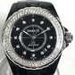 CHANEL 不明 J12 12PD ダイヤベゼル ダイヤモンド メンズウォッチ ウォッチ 腕時計 セラミック メンズ ブラック