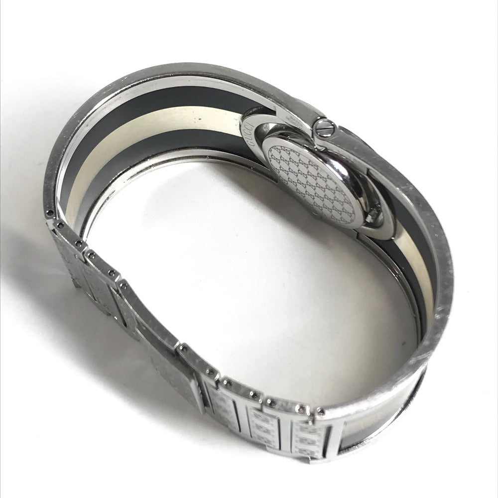 GUCCI 112 バングルウォッチ トワール レディースウォッチ 時計 ウォッチ ブレスレット 腕時計 SS レディース シルバー
