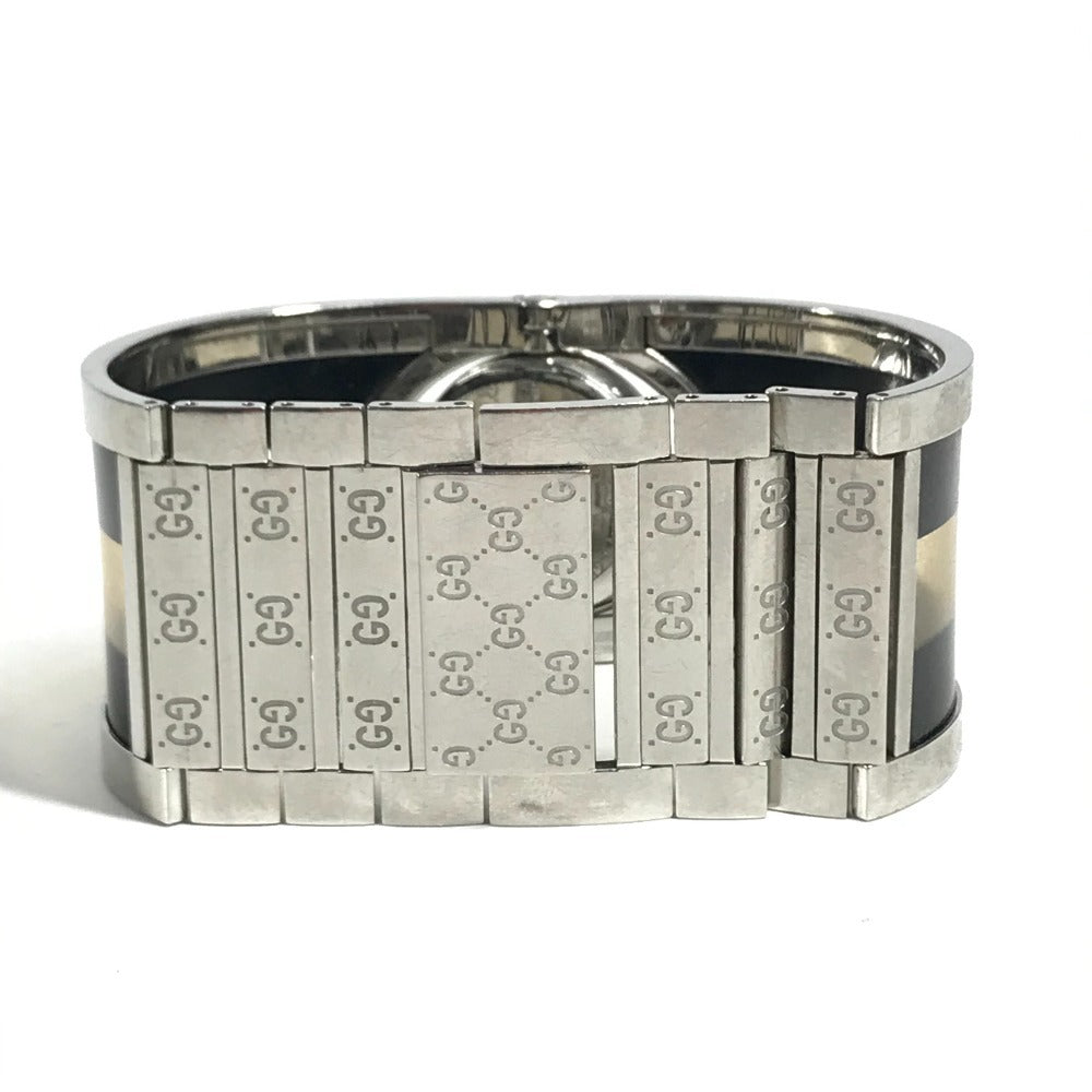 GUCCI 112 バングルウォッチ トワール レディースウォッチ 時計 ウォッチ ブレスレット 腕時計 SS レディース シルバー
