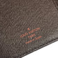 LOUIS VUITTON R20703 Damier Agenda Posh System planner, bi-fold, stationery Notebook cover Damier Canvas Ebene Brown Used