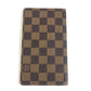 LOUIS VUITTON R20703 Damier Agenda Posh System planner, bi-fold, stationery Notebook cover Damier Canvas Ebene Brown Used