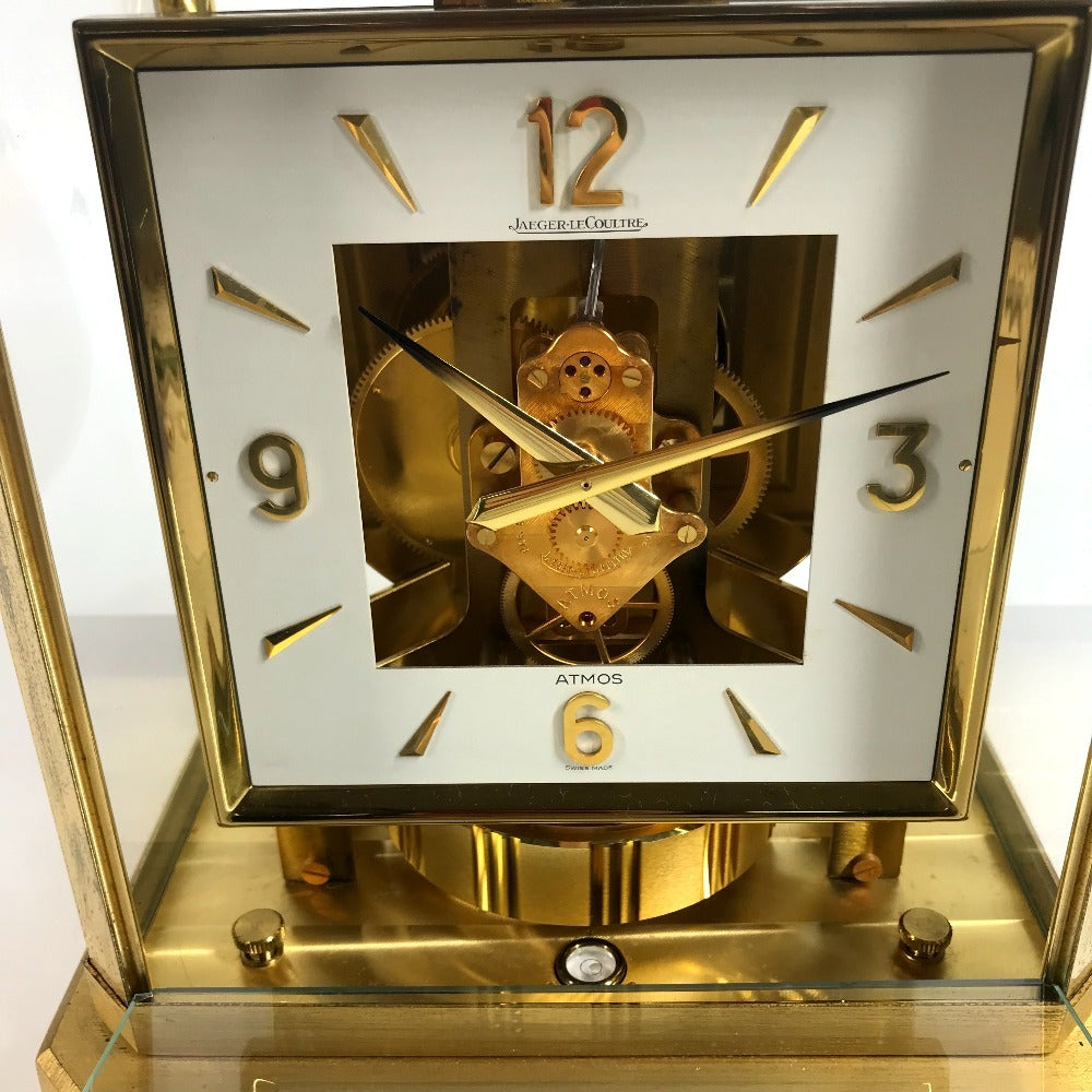 JAEGER-LECOULTRE ATMOS Watch Interior Table clock Metal Gold Used