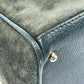 GUCCI 000 123 Old Gucci vintage Bamboo 2-Way Bag, Handbag, Shoulder Bag Shoulder Bag Leather / suede Green Used