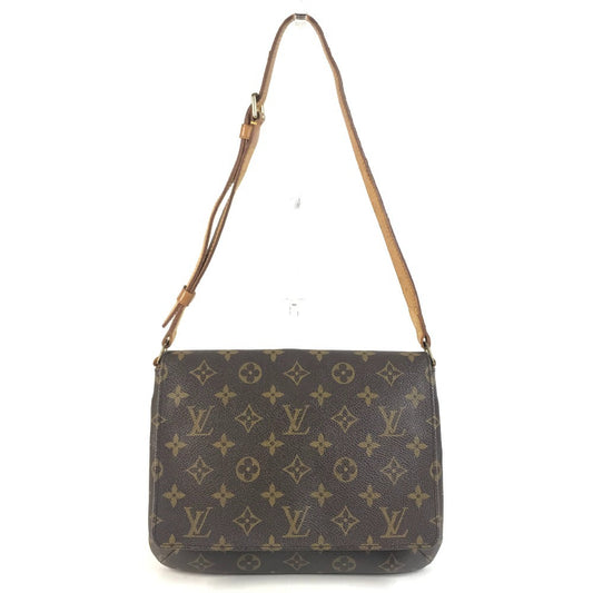 LOUIS VUITTON M51257 Monogram Musette Tango MusetteTango Shoulder bag, short, flap Shoulder Bag MonogramCanvas Brown Used
