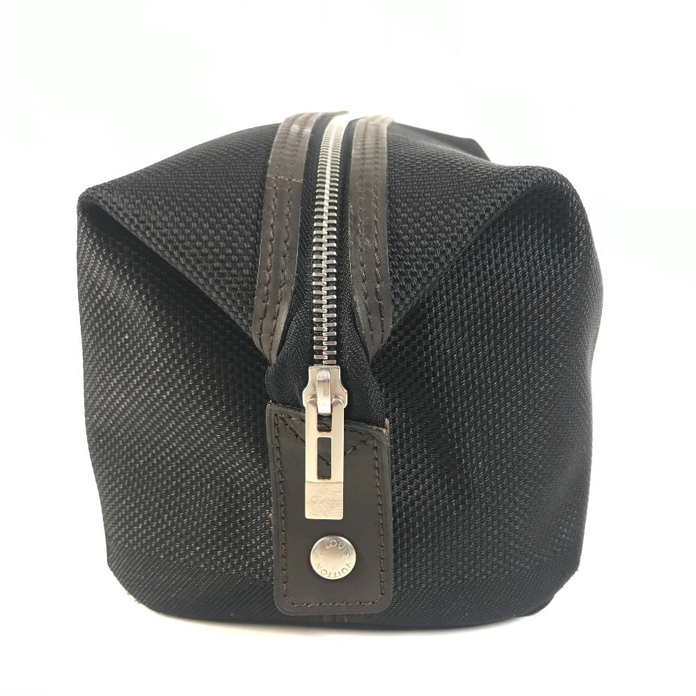 LOUIS VUITTON M93091 Damier Geant Trousse Albatross Pouch Clutch bag Cluch Bag Damier GeantCanvas Black Used