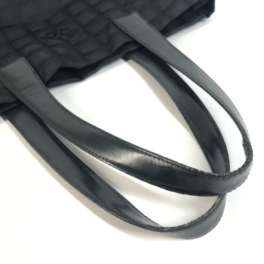 CHANEL A15991 CC CC Mark logo New Travel Line MM New Travel Line MM Shoulder bag, handbag, shoulder bag Tote Bag Nylon / Leather Black Used