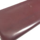 CARTIER Must de Line Logo Kisslock Wallet Flap Long Wallet Long Wallet Leather wine-red Used
