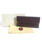 CARTIER Must de Line Logo Kisslock Wallet Flap Long Wallet Long Wallet Leather wine-red Used
