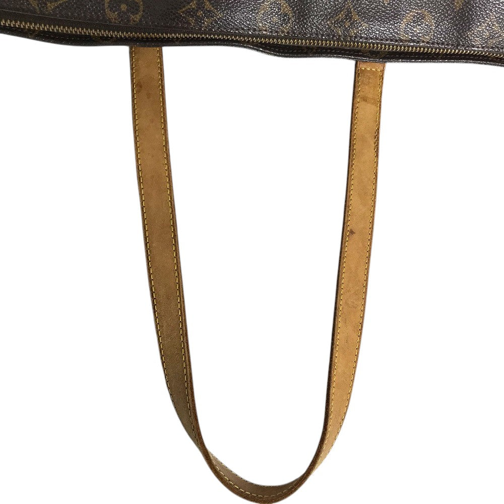LOUIS VUITTON M51151 Monogram Cabas Mezzo Cabas Mezzo Bag Tote Bag shawl Shoulder Bag MonogramCanvas Brown Used