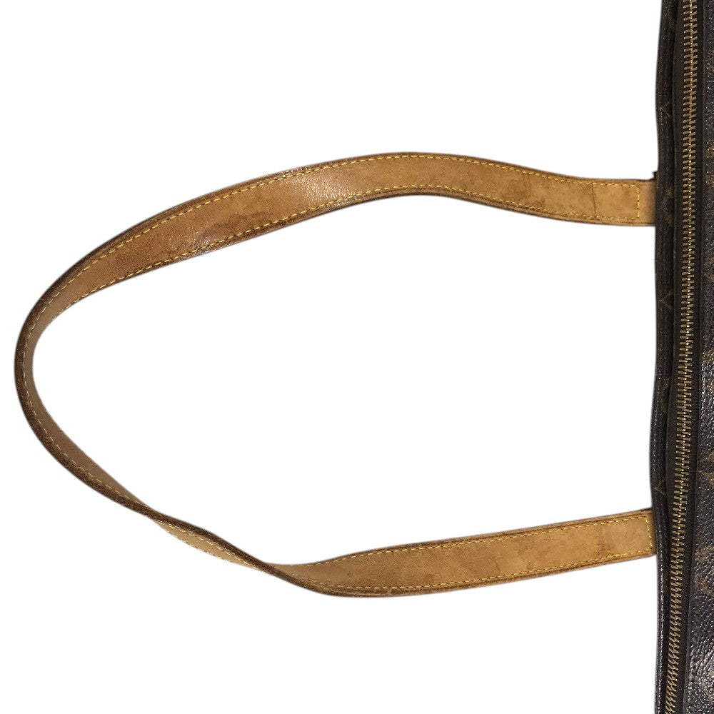 LOUIS VUITTON M51151 Monogram Cabas Mezzo Cabas Mezzo Bag Tote Bag shawl Shoulder Bag MonogramCanvas Brown Used