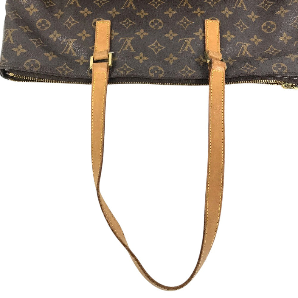 LOUIS VUITTON M51151 Monogram Cabas Mezzo Cabas Mezzo Bag Tote Bag shawl Shoulder Bag MonogramCanvas Brown Used