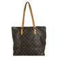 LOUIS VUITTON M51151 Monogram Cabas Mezzo Cabas Mezzo Bag Tote Bag shawl Shoulder Bag MonogramCanvas Brown Used