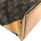 LOUIS VUITTON M51151 Monogram Cabas Mezzo Cabas Mezzo Bag Tote Bag shawl Shoulder Bag MonogramCanvas Brown Used