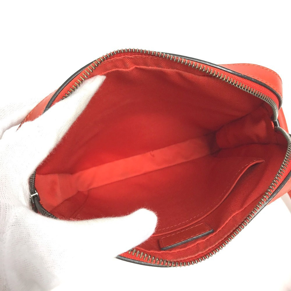 LOUIS VUITTON N23356 Damier Infini Pochette District Bag Crossbody Pochette Shoulder Bag Damier InfiniLeather magma Red Used