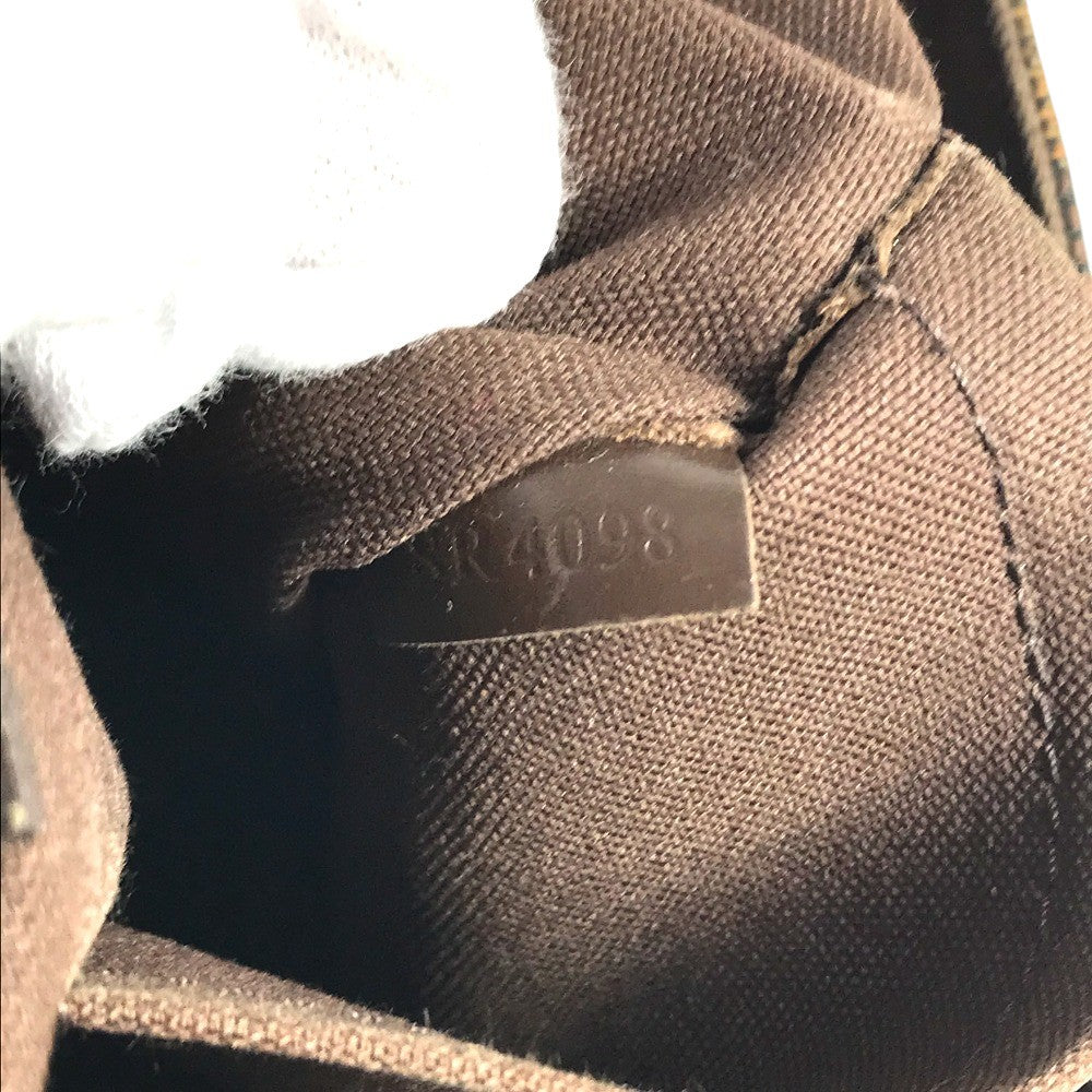 LOUIS VUITTON N51210 Damier Brooklyn PM Brooklyn PM Bag Crossbody Shoulder Bag Damier Canvas Ebene Brown Used