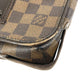 LOUIS VUITTON N51210 Damier Brooklyn PM Brooklyn PM Bag Crossbody Shoulder Bag Damier Canvas Ebene Brown Used