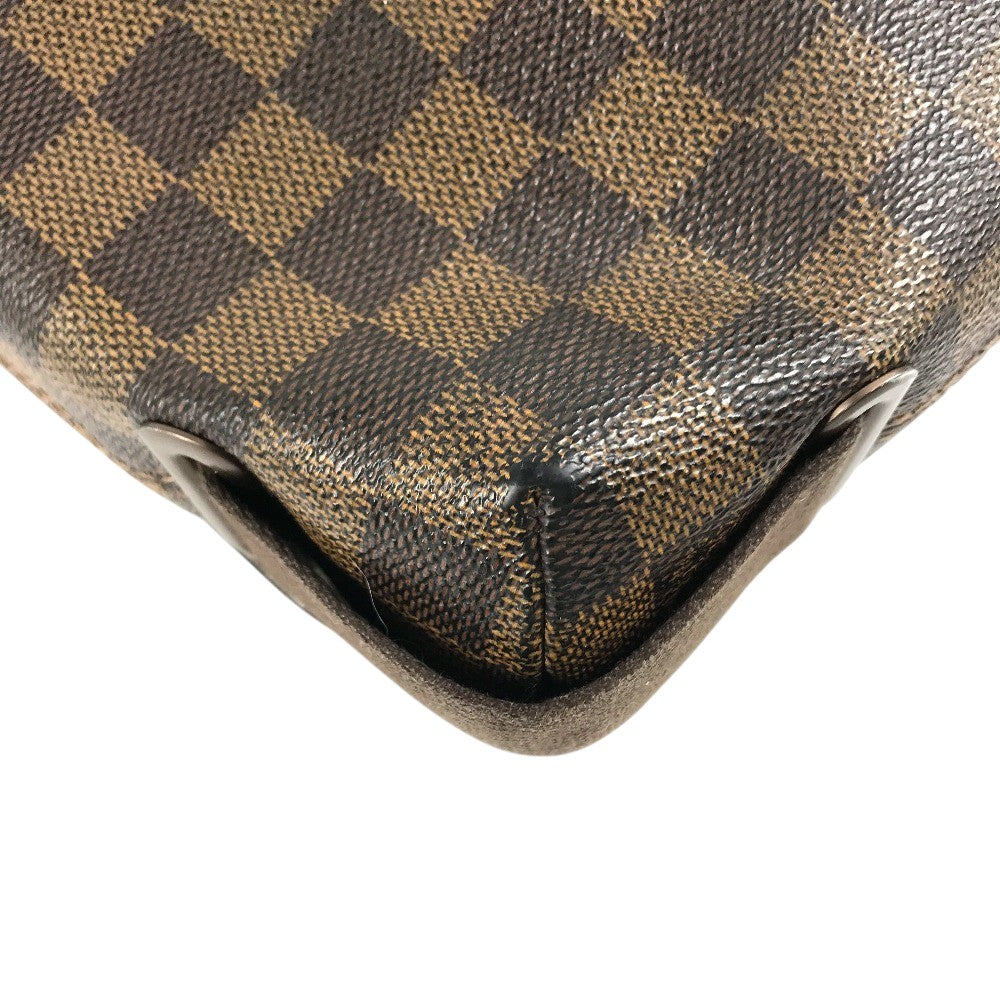 LOUIS VUITTON N51210 Damier Brooklyn PM Brooklyn PM Bag Crossbody Shoulder Bag Damier Canvas Ebene Brown Used