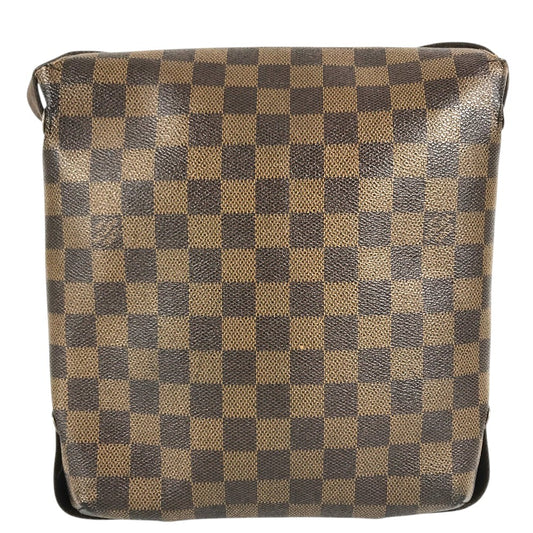 LOUIS VUITTON N51210 Damier Brooklyn PM Brooklyn PM Bag Crossbody Shoulder Bag Damier Canvas Ebene Brown Used