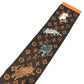 LOUIS VUITTON MP2268 Bandeau Catgram Cat BandeauScarf Scarf silk Brown Used